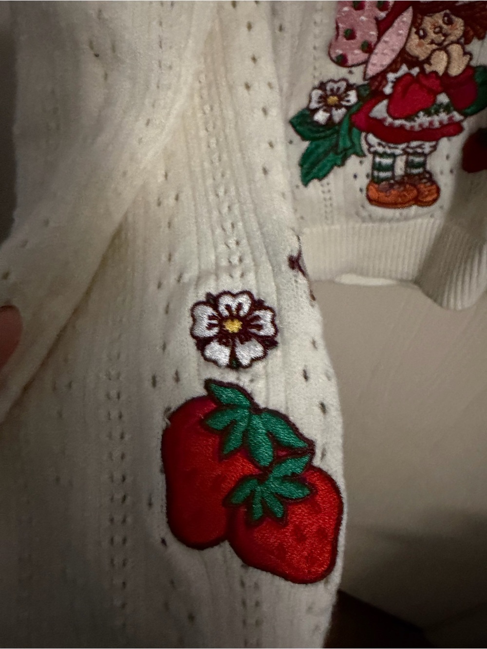Strawberry ShortCake Knit Cardigan - Picture 3 of 5